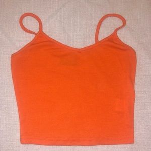tank top // orange